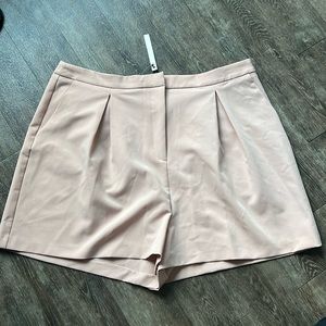 NWT pink tailored shorts